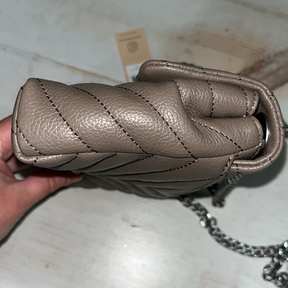Rebecca minkoff Edie Date Night Crossbody deep taupe NWT - Picture 13 of 16